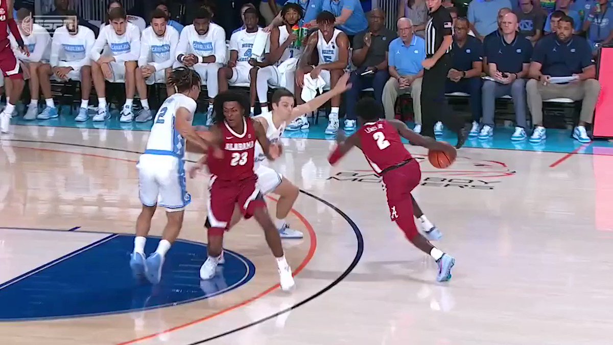 #Alabama product Kira Lewis (@Mr_Lewis3) sat down with @Mike_Schmitz for a film session recently. Here's a look at an introduction with the fast 6-2, 19-year-old + potential mid first round PG prospect >> https://t.co/EUenJYw6ci https://t.co/18rO4UrREd