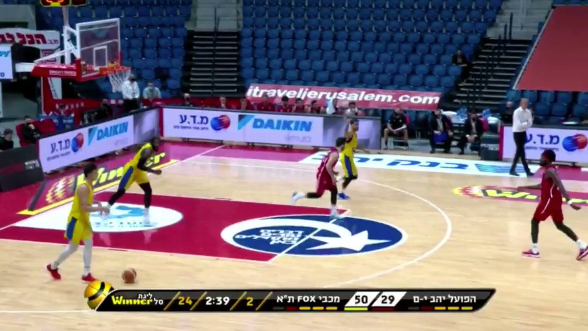 Another impressive game for Deni Avdija of Maccabi Tel Aviv today, this time in a win over Hapoel Jerusalem: 15 PTS, 6 REBS, 4 AST and 4 STL in 30 MIN while shooting 6-of-8 from 2 and 1-of-4 from 3. Played a fair amount on the ball at 6-9. Fun to watch in grab-and-go situations. https://t.co/QFqjS7SZ6D