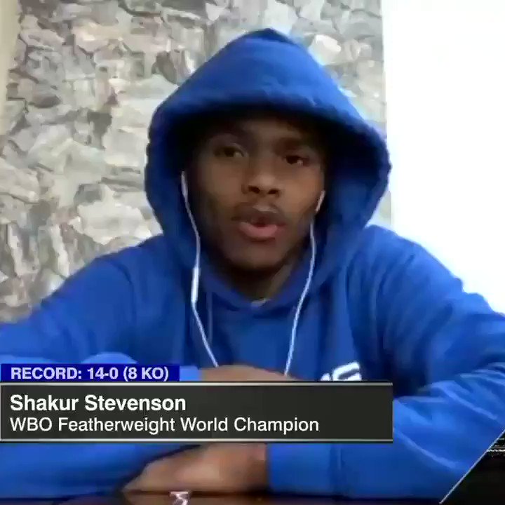 “I’m going to be the man of the division. I’m going to takeover the division.”
@ShakurStevenson plans to be the best junior lightweight in the world 🌎 https://t.co/zdA8gZxvz7