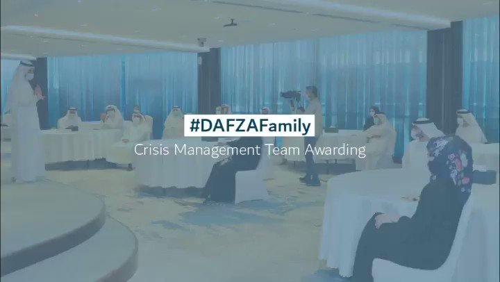 #DAFZA organized an awarding ceremony to recognise the efforts of the crisis management team members and volunteers during the Corona Pandemic. The ceremony was held in the presence of Dr. Mohammed Al Zarooni, Director General of DAFZA. https://t.co/jBazhY0ZUC