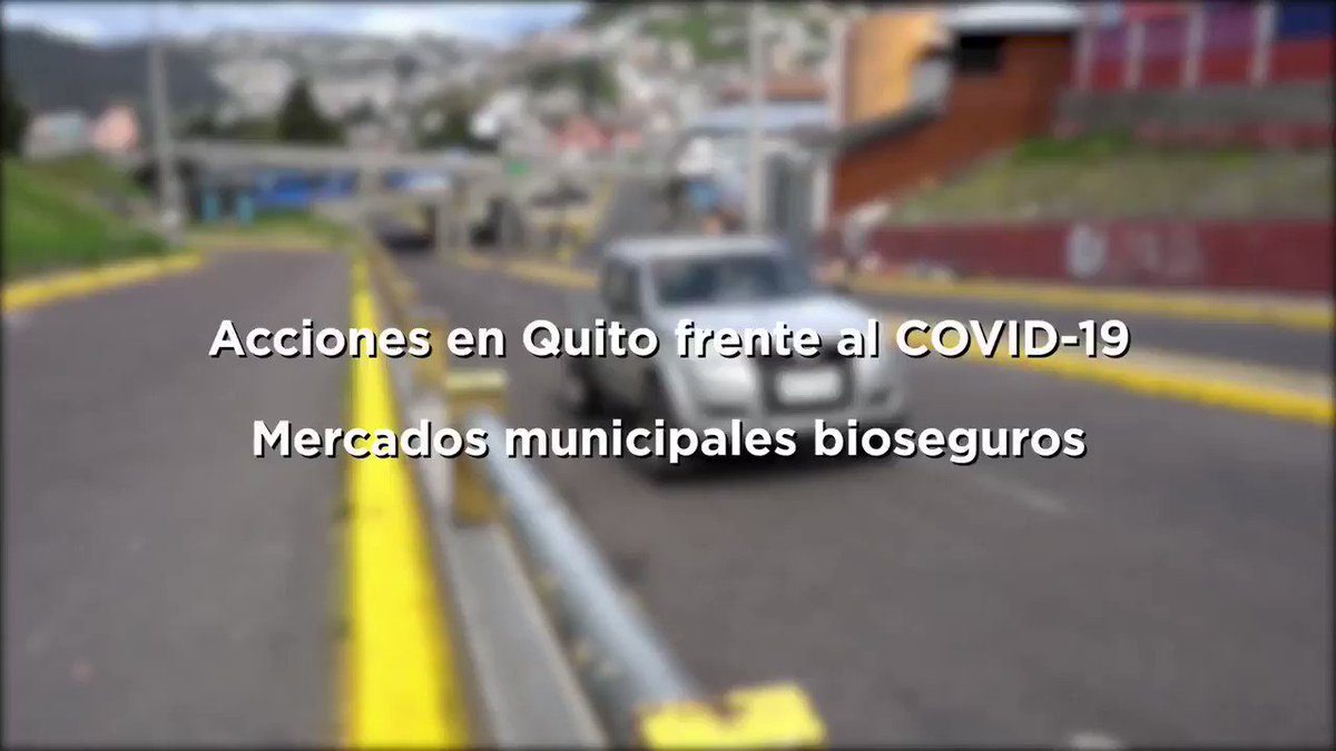 Los Mercados Municipales cuentan con todas las medidas de bioseguridad. Se realiza toma de temperatura, desinfección de calzado, existen lavamanos con jabón líquido en áreas comunales, alcohol y gel desinfectante en todos los puestos. #DisciplinaParaVolver #NoTeRelajes https://t.co/WsnfSrGwTS