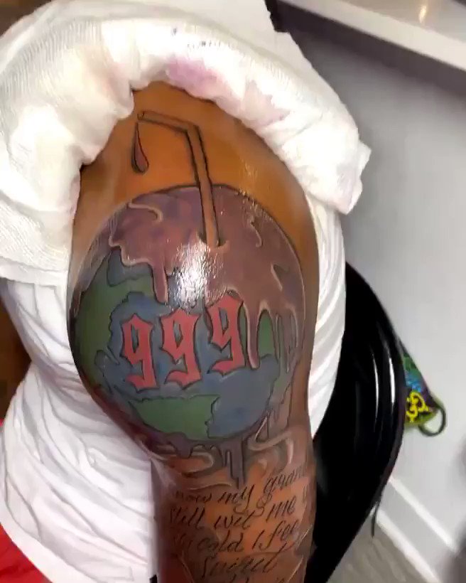 Polo G Pays Tribute to Juice WRLD with New Tattoo