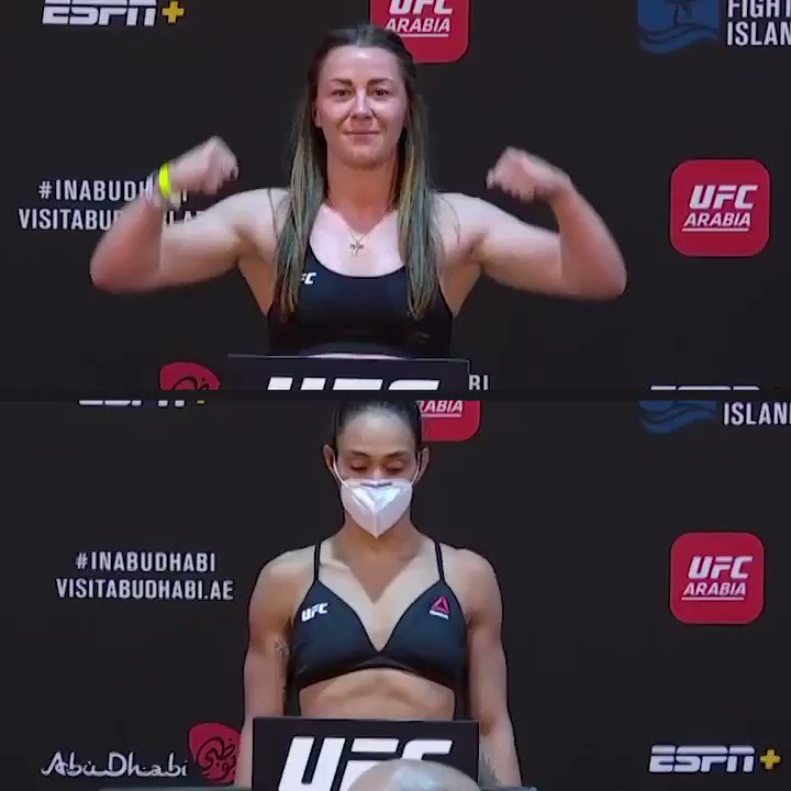 The fighting pride of Liverpool! 🏴
⚖️ @MeatballMolly - 125lbs
⚖️ @Tailasa60780340 - 125lbs
🏝️ #InAbuDhabi | @VisitAbuDhabi https://t.co/ALaPJ40HeN