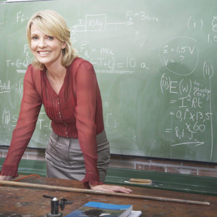 Lehrerin Alte Rote Fisten