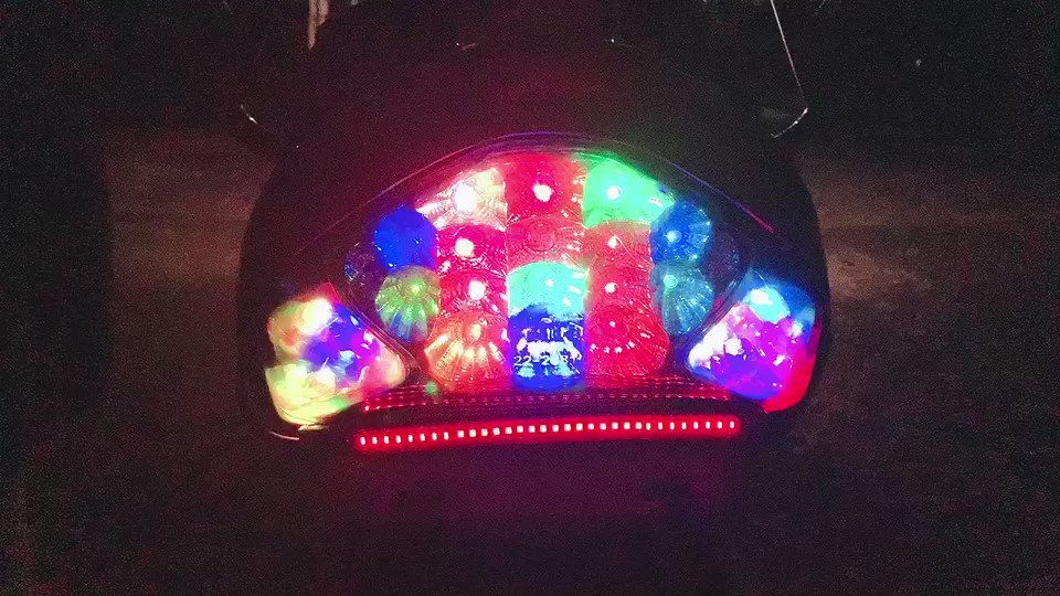 アドレスv125gわちゃわちゃ LEDテール #LEDテール #アドレス