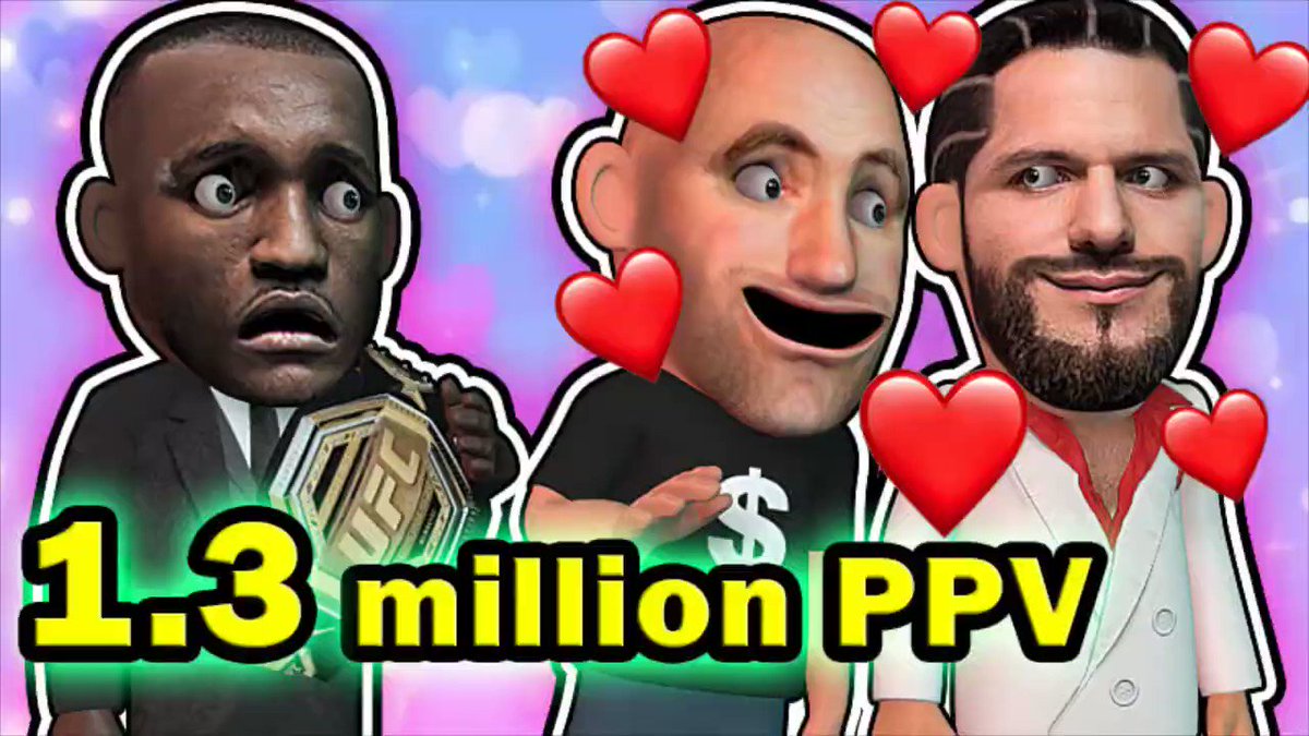 Dana loves Jorge Masvidal for 1.3 Million PPV buys
#UFC251 #UFC #Animation #3DArt
https://t.co/hyUE9WZ2tQ https://t.co/RTq6AVVJYW