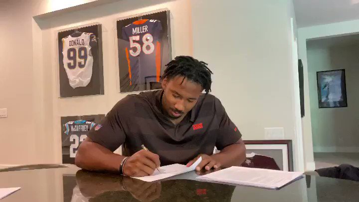 Browns DE Myles Garrett Makes Strong Statement After Signing Deal