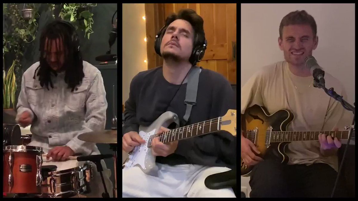 My @nprmusic Tiny Desk (Home) Concert with @yussefdayes is up now featuring some very special guests !!! 🎧🏄♀️ https://t.co/Yr6M1n77UT https://t.co/maAjARbPoR