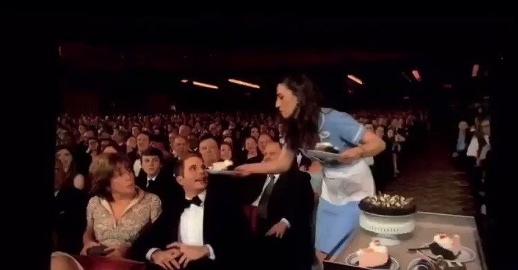 Tony, Grammy, and Emmy award winner @BenSPLATT is very excited to get this piece of pie from @SaraBareilles 🥧 https://t.co/C0gmKjw4w5
