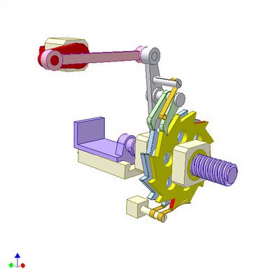 Double Ratchet Mechanism