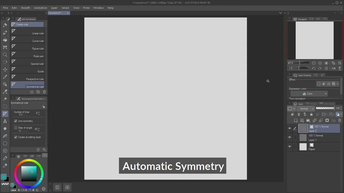 manga studio 5 symmetry ruler manga studio 5 symmetry ruler