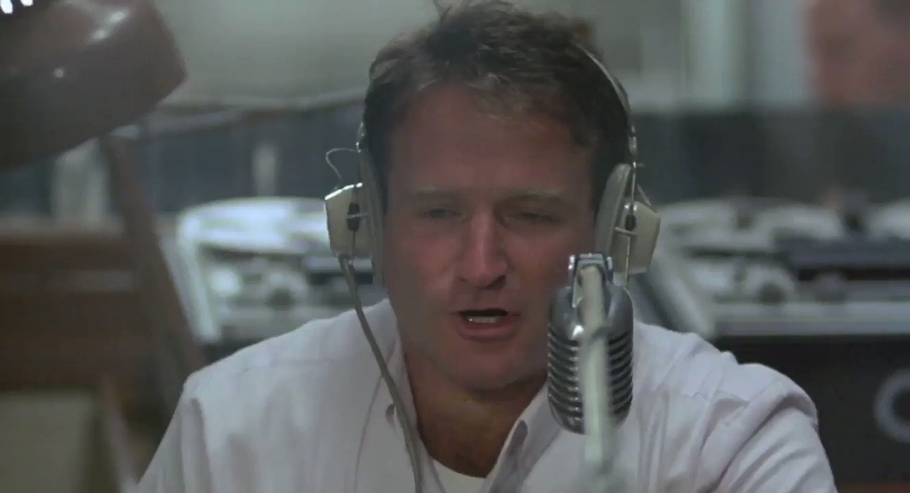 Cn Happy (late) birthday Robin Williams 
Good Morning Vietnam (1987)  