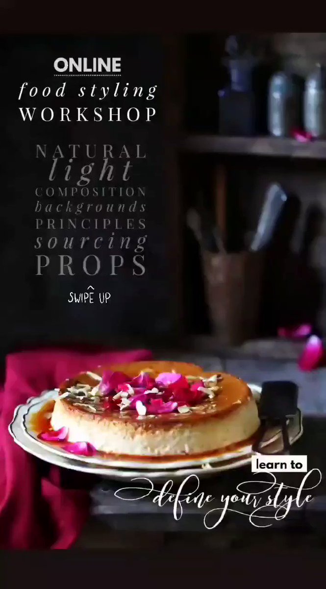 Online Food Styling Workshop
... Do you want to define your style? Come join in #foodphotography
#foodstyling #OnlineClasses
#onlineworkshop
https://t.co/awwhvQMs7T https://t.co/1MmYhFyZ6V