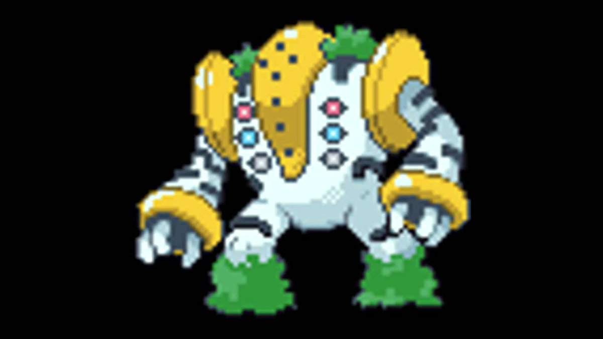 💌Suckingway💟(Enrin) on X: "so about that beta regigigas sprite #pokemon  https://t.co/QVd3GLIBuK" / X