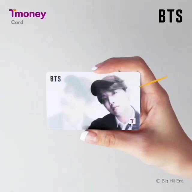 J Hope Fanbase Network Bts J Hope Design Lenticular Tmoney Card To Be Released On 6th Of August T Co Gmintyacie Jhope 제이홉 Bts Twt T Co 2tknofwsin