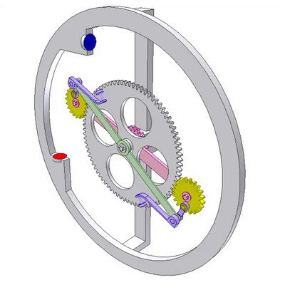 Pick and Place Gear Mechanism