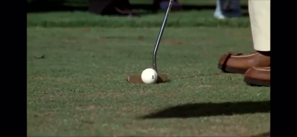 That kid has an unbelievable golf swing #pure https://t.co/m4fyosgyXI” .