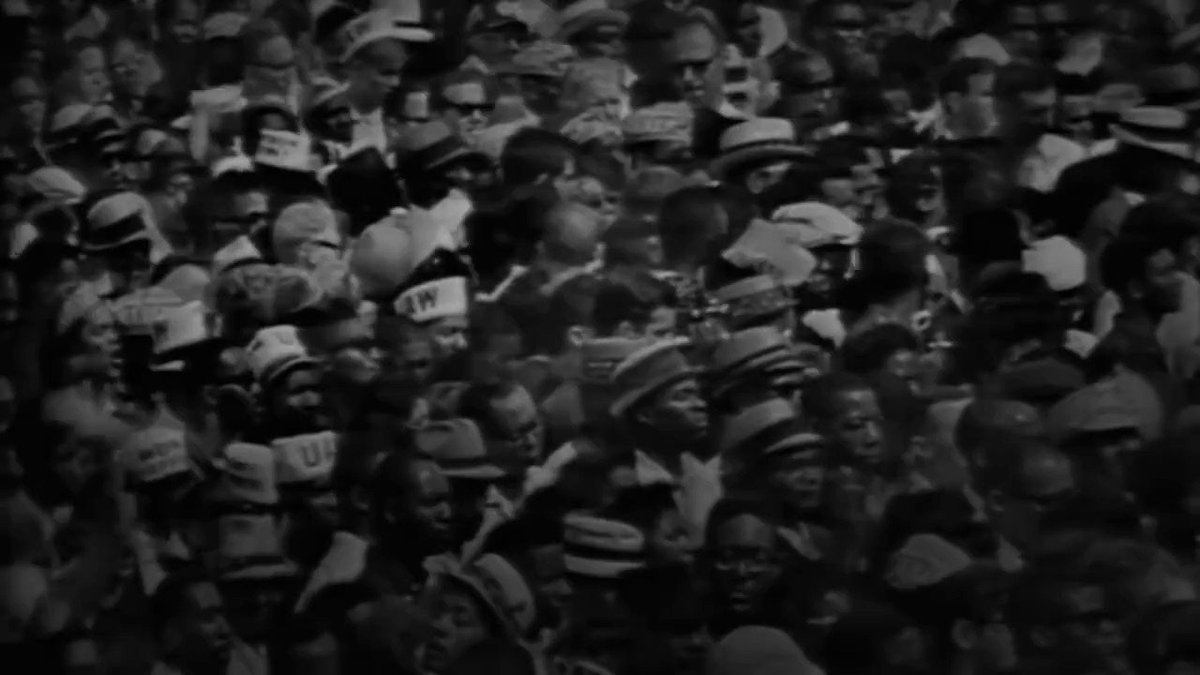 Congressman John Lewis was a Freedom Rider, a civil rights champion, and a true American hero. Today we honor his legacy with a look back at his historic speech at the 1963 March on Washington โ https://t.co/HdYu7TZxlB https://t.co/vlCLz7G0kX