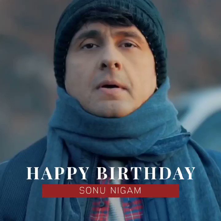 Happy birthday, Sonu Nigam! Wishing you have a super day and a really good year!  