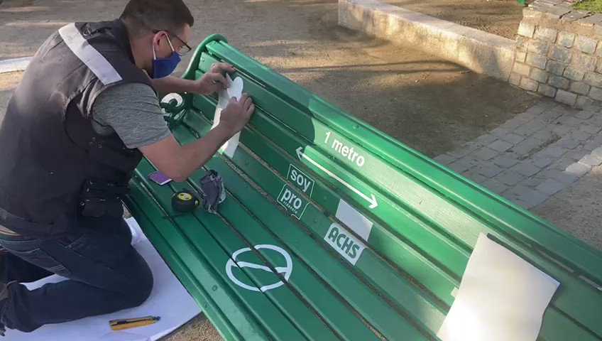 ¡Se vienen cosas buenas! Ya estamos terminando de hacer los últimos ajustes de pintura en el Parque Inés de Suárez… Hoy la ACHS realizará un importante anuncio junto a la alcaldesa de @Muni_provi , @evelynmatthei.
#SeñalesDeVida https://t.co/PUiCuDBICo