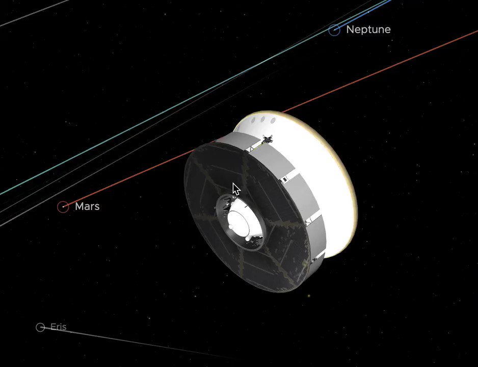 NASAs Perseverance Mars Rover (@NASAPersevere) on Twitter photo 2020-07-31 16:30:45 It’s back to normal operations for me as I cruise to Mars. I put over a million miles on the odometer yesterday. Roughly 290 million miles to go in my #CountdownToMars. Latest status: go.nasa.gov/2P9xoo0 Follow my flight path: go.nasa.gov/30eh63z It’s back to normal operations for me as I cruise to Mars. I put over a million miles on the odometer yesterday. Roughly 290 million miles to go in my #CountdownToMars. Latest status: go.nasa.gov/2P9xoo0 Follow my flight path: go.nasa.gov/30eh63z