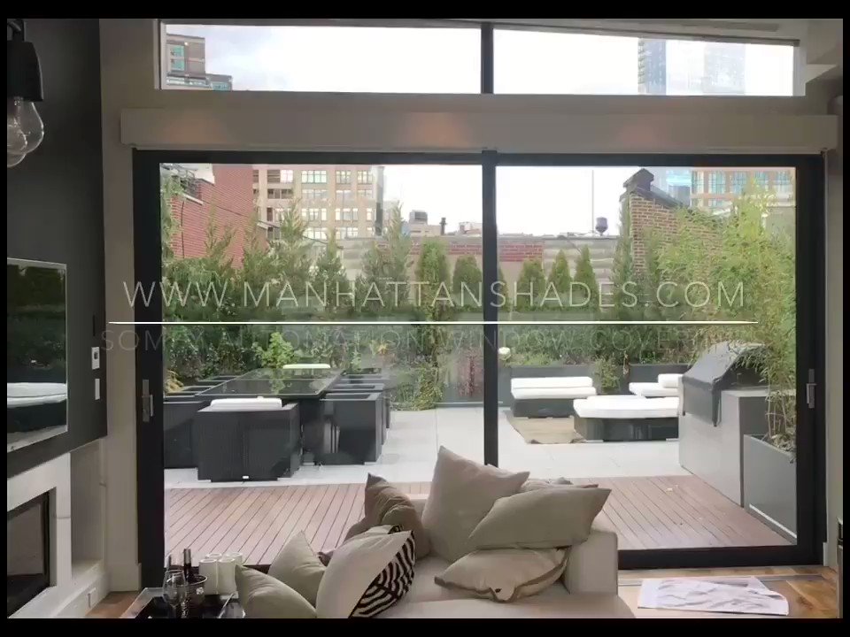 Check out our motorized solar shades with Somfy automation system.
#automation #shades #somfy #solar #windowshades #interiordesign #interiordesignmasters #interiordecor #homedecor #homedecorideas #nyc #manhattan https://t.co/0lERjIMgT5