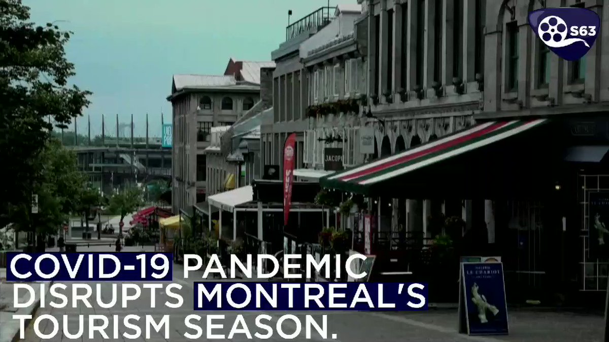 #Montreal, a city which used to buzz with activities during the summer is feeling the heat of the pandemic, as it has been rendered a ghost town.The city attracted crowds of visitors,which usually flocked to its sights,however, with #COVID19 foreign visitors are keeping away.#s63 https://t.co/oFjZezRLDT