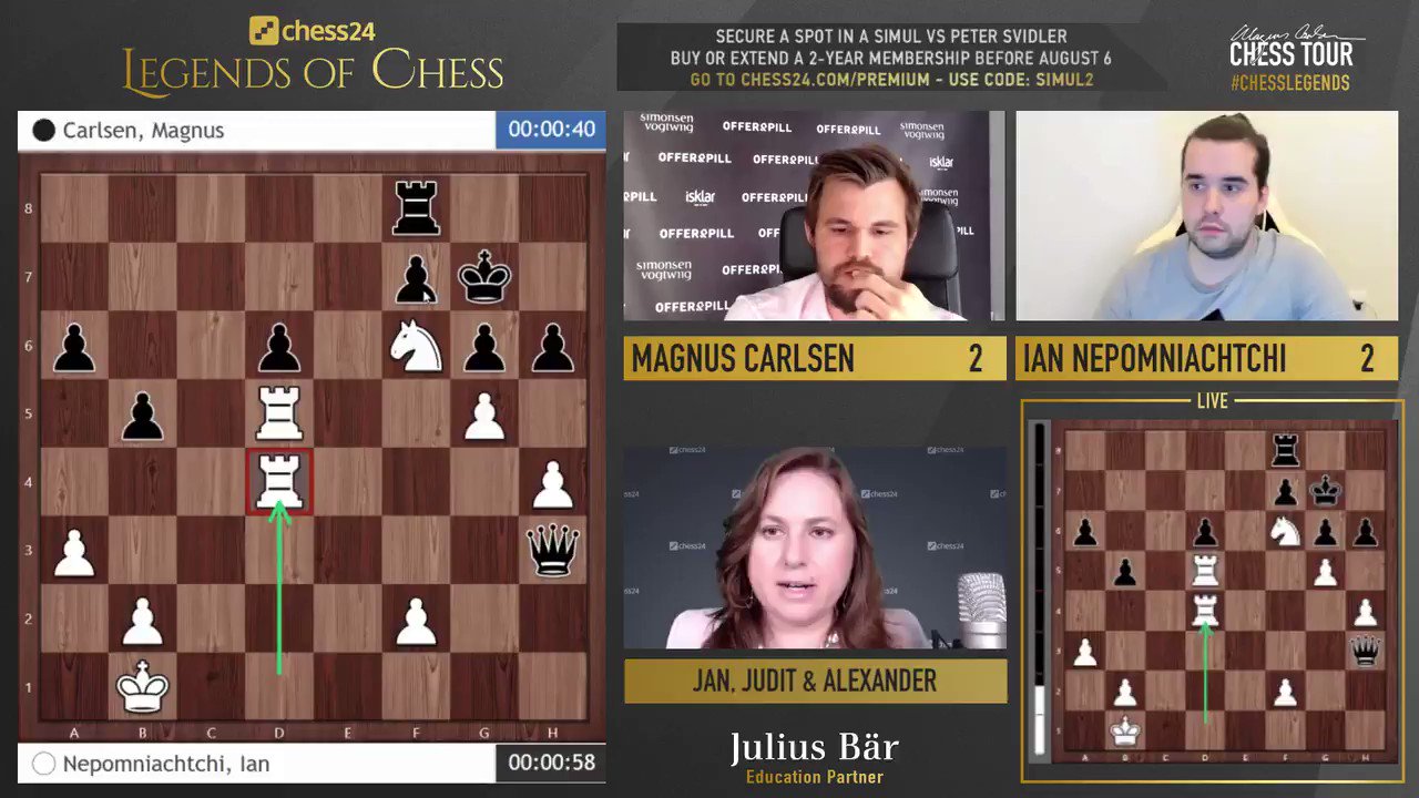 chess24 Legends of Chess - Dia 6, Parte 1