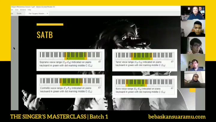 Ini cuplikan The Singer's Masterclass batch 1.
Good news, masterclass batch 2 akan segera saya umumkan. Pantau terus ya! #thesingersmasterclass #bebaskansuaramu #vokalplus https://t.co/PBkq6DXOZi