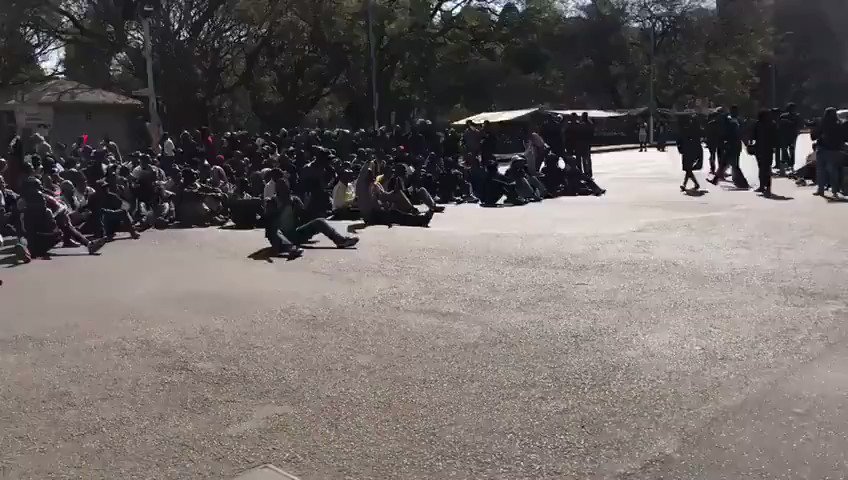 This is what the regime does when we protest in peace.
#ZimbabweanLivesMatter https://t.co/t9dhGZD2hY
