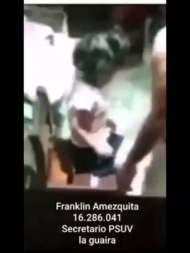 (((DEGENERADO))) Les presento a #FranklinAmezquitaCardona secretario del @PartidoPSUV y encargado de los #CLAP en #LaGuaira ASÍ MALTRATA A SU HIJA DE 4 AÑOS, FUE ARRESTADO POR EL #CICPC @ReporteYa @BMarmoldeLeon @SebastianaSin @sorayaalcala @EAristeguieta @LucioQuincioC @LDanieri https://t.co/R5zf6YNBtN