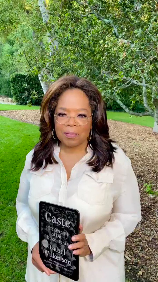 My next @oprahsbookclub pick, “Caste” by @Isabelwilkerson, should be required reading for humanity. It eloquently examines the unspoken caste system that has shaped America. Download a copy on @AppleBooks here: https://t.co/cAkzEPCFL3 #ReadWithUs https://t.co/9WAXk7QP9r