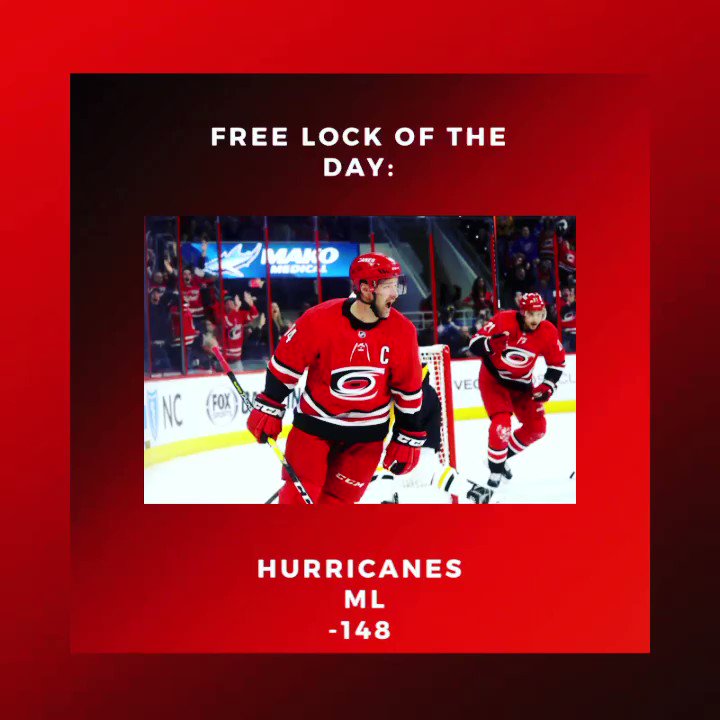 🚨 HOCKEY LOCK OF THE DAY 🚨
#nhl #hockey #hurricanes #hurricane #ice #bets #bettingexpert #betting #bet #freebets #freebet #ESPN #nbc #nbcsports #NBC4NY #nbcnewsthreads #nbcnews https://t.co/TIpvufeUlX
