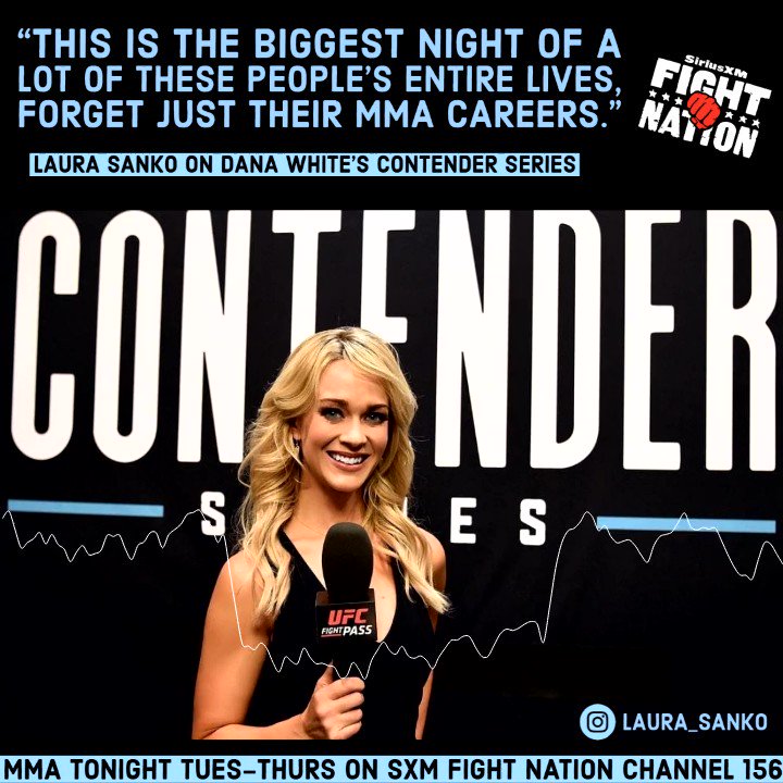 🔊 "It's a pressure cooker," @laura_sanko talks to @RJcliffordMMA & @jimmysmithmma about the emotions involved with #DWTNCS for both herself and the fighters. 👊 https://t.co/NFyAiGap8h