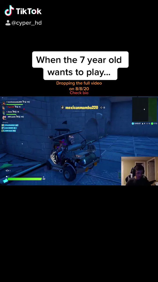 Dropping the first YouTube video this Saturday, this is a preview of what is to come!!! #Fortnite #5thAugustBlackDay #funny https://t.co/aAKAK7PO56