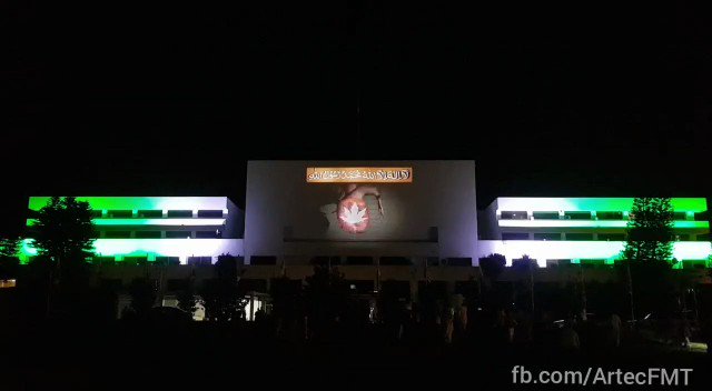 3D Projection Mapping to show solidarity with Kashmir on Parliament House.
Tonight at 830 PM D Chowk #Kashmir #EndKashmirSiege https://t.co/evaVJNcf8c