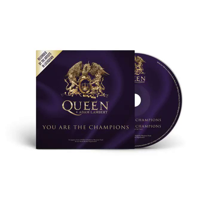 Queen + Adam Lambert - 'You Are The Champions' (New Lockdown