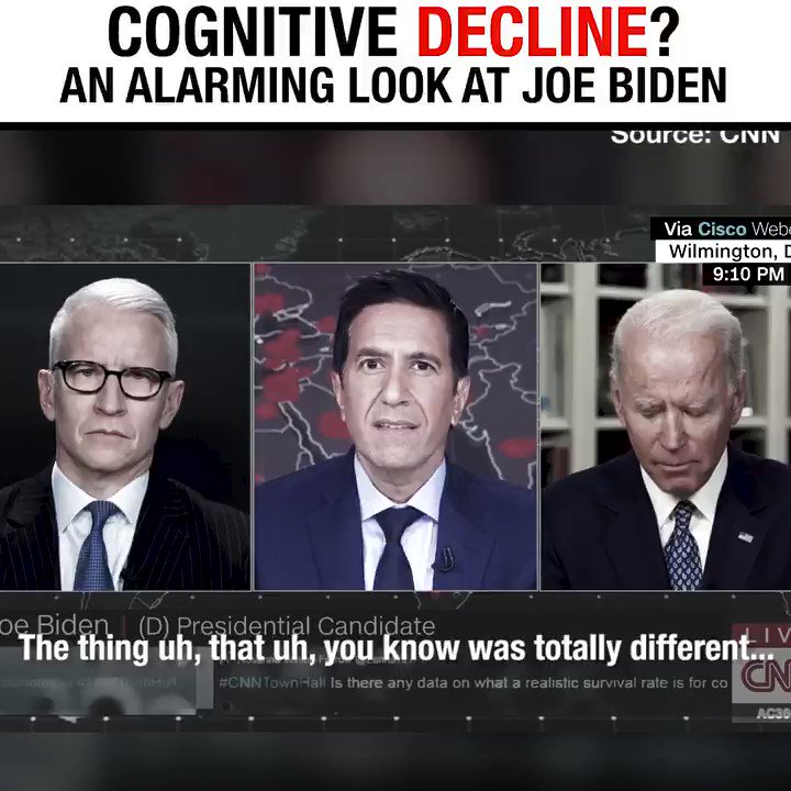 OMG! #BidenHasDementia 😳🤦🏼♂️ #frightening https://t.co/5pPdsmIUgm