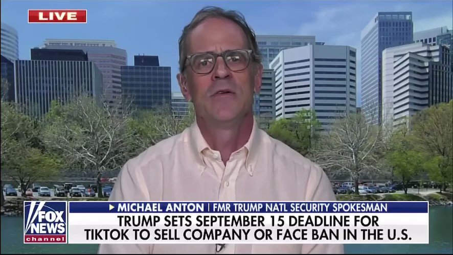 David Reaboi (@davereaboi) on Twitter photo 2020-08-06 14:44:13 The US needs to be focused on scaling back Chinese influence in the US, not letting it grow. Michael Anton on @FoxNews The US needs to be focused on scaling back Chinese influence in the US, not letting it grow. Michael Anton on @FoxNews