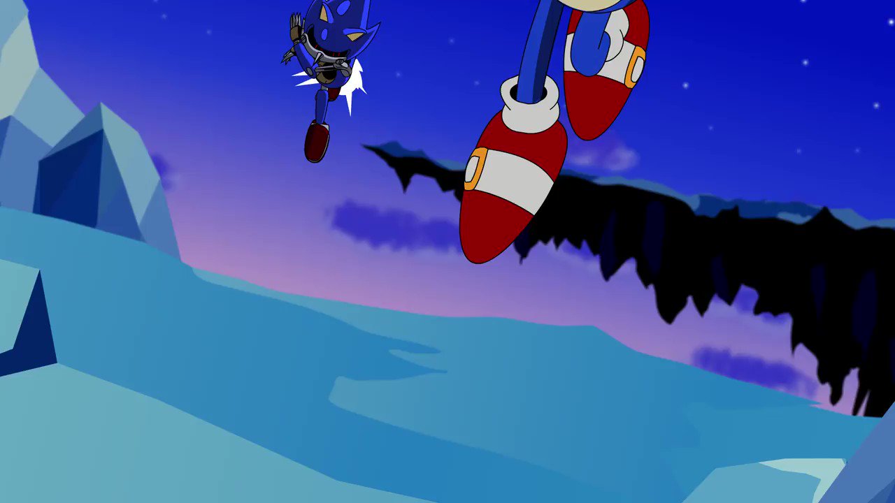 Metal Sonic Instead Of The Mania Metal Sonic Lol - Metal Sonic