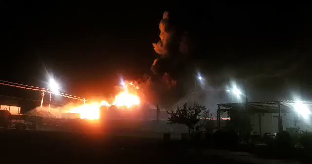 Yousif al-Hashimi | يوسف الهاشمي (@YousifHashimi) on Twitter photo 06/08/2020 22:37:16 #العراق — حريق في محطة تعبئه للوقود والمشتقات النفطية في منطقة رابرين في #السليمانية. #insm_iq #العراق — حريق في محطة تعبئه للوقود والمشتقات النفطية في منطقة رابرين في #السليمانية. #insm_iq