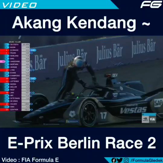 [情報] Formula E Berlin I ePrix R2 Result