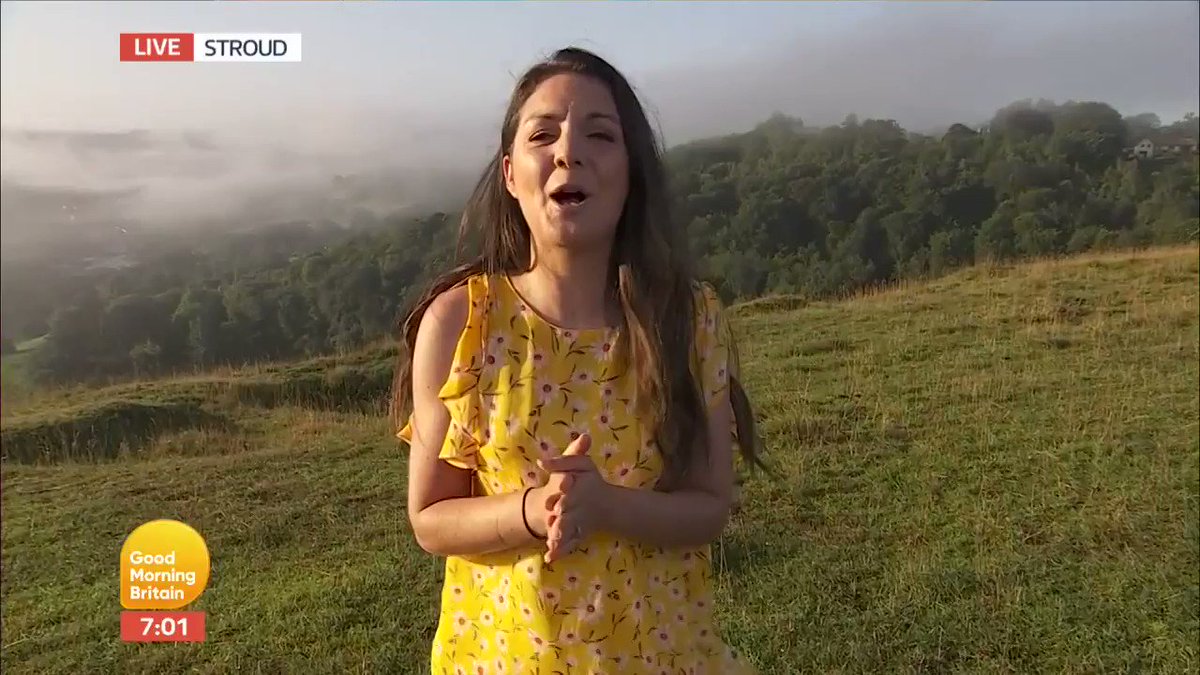 Today could be one of the five hottest days that the UK has ever recorded. ☀️🌡️
@Lauratobin1 says the high temperatures will continue into the start next week before rain moves in.
Watch GMB live 👉 https://t.co/yyUUJmzswF https://t.co/RJsD40vXQk