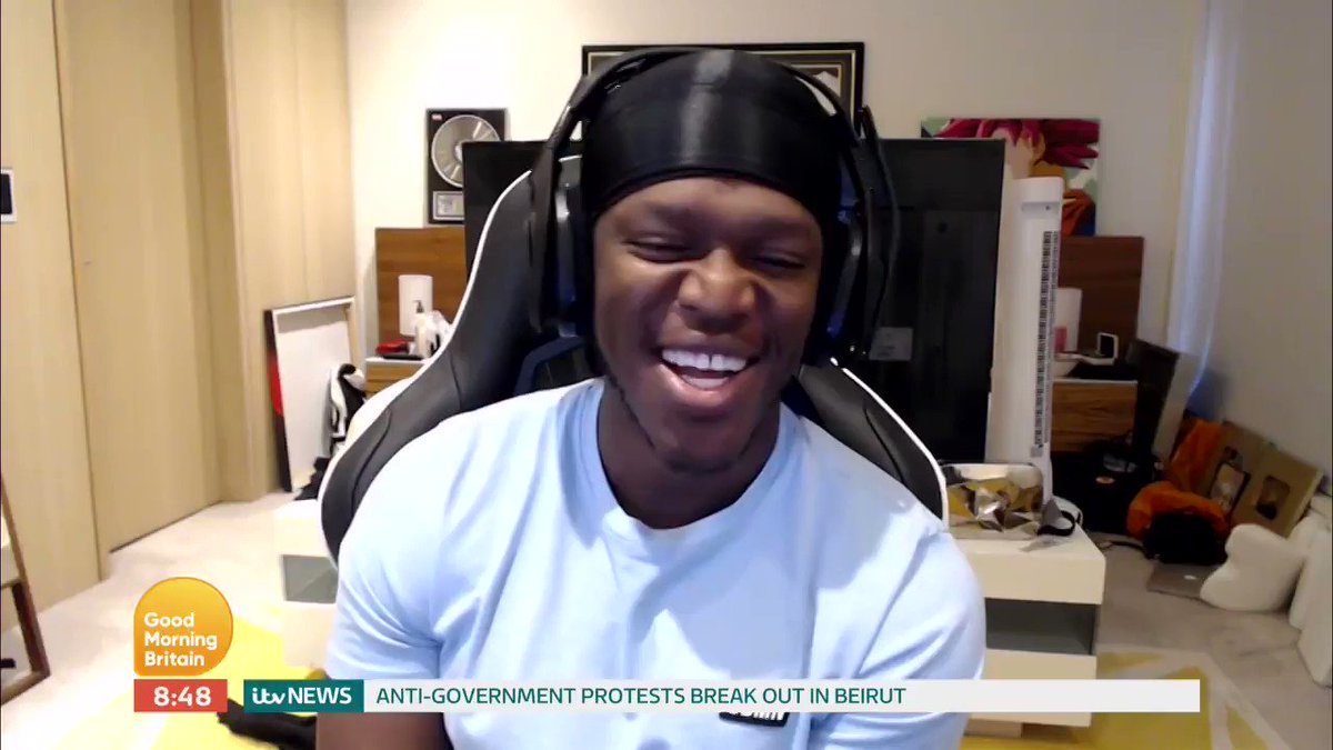 'Is there anything you can't do?' - @ranvir01
Um, baking...🍰😂 - @KSI
Aside from baking, the King of the Internet has landed the UK’s biggest debut studio album of 2020 so far. He says he never expected to receive the success he has with his music. https://t.co/PjsQIwOF5u