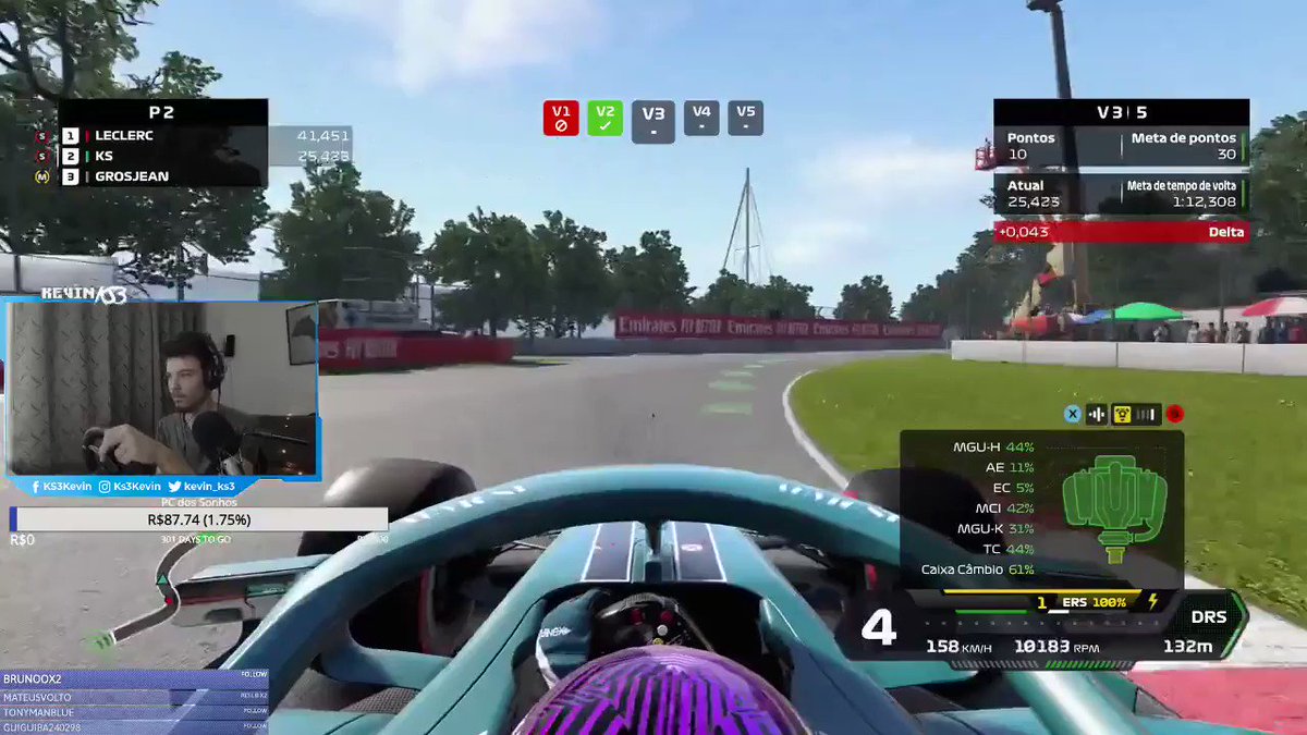 R.I.P. Leclerc
Ainda tive a audácia de reclamar da punição!! 😂😂😂
Lives na twitch todos os dias da semana! 😀😀
#streamer #F12020game #F12020 #charlesleclerc #Ferrari #TwitchStreamers #twitch #race #Formula1 #YouTuber #twitchtv #F1noSporTV https://t.co/ZZ8nzH71GT