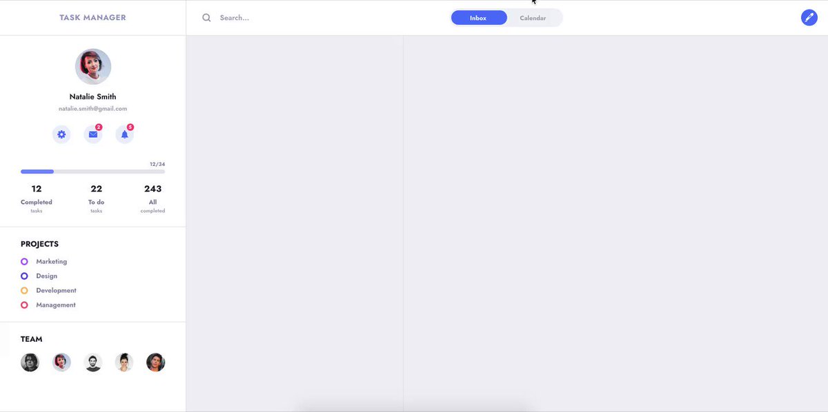 Aysenur (@AysnrTrkk) on Twitter photo 09/08/2020 02:30:27 Task Manager UI with CSS Grid @CodePen codepen.io/TurkAysenur/fu… Task Manager UI with CSS Grid @CodePen codepen.io/TurkAysenur/fu…