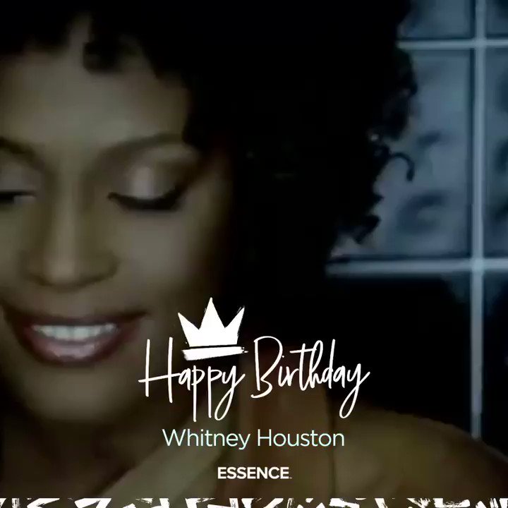 Happy birthday to the one and only Whitney Houston  