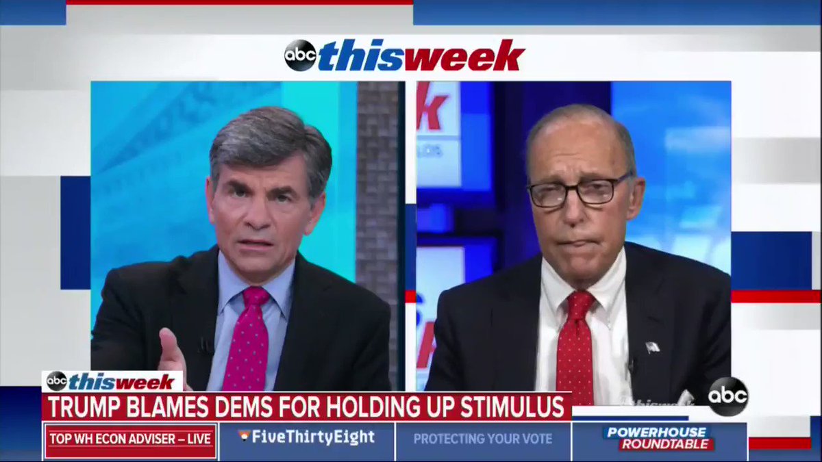 @DNCWarRoom's photo on Kudlow