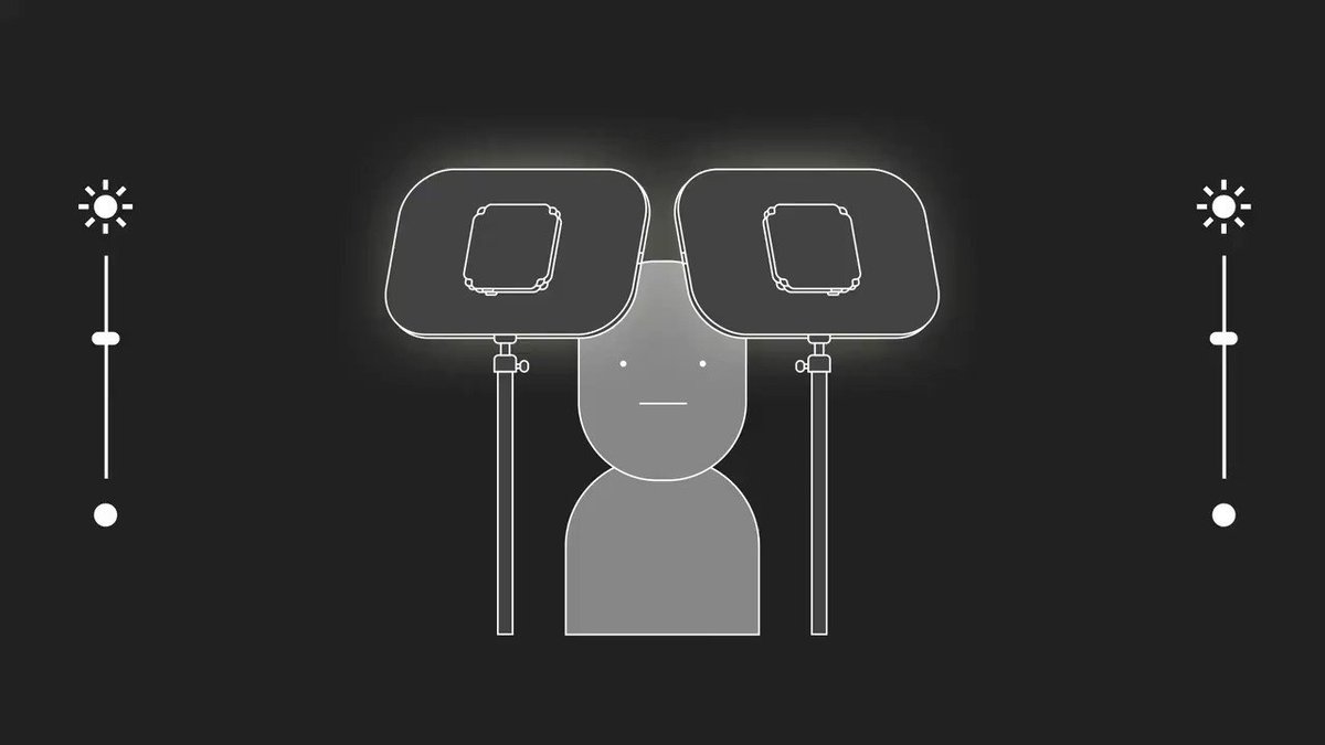 Pro Tip d'éclairage :
Placez vos Key Lights à un angle de 45 degrés avec une légèrement moins puissante que l'autre pour une scène plus percutante. https://t.co/sc7QYcfiHG