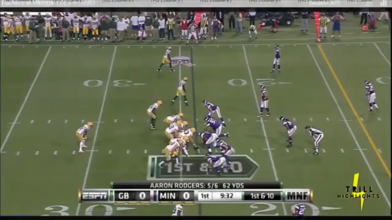Never forget what Jared Allen did to the Packers on Monday Night Football.  Happy birthday 69 